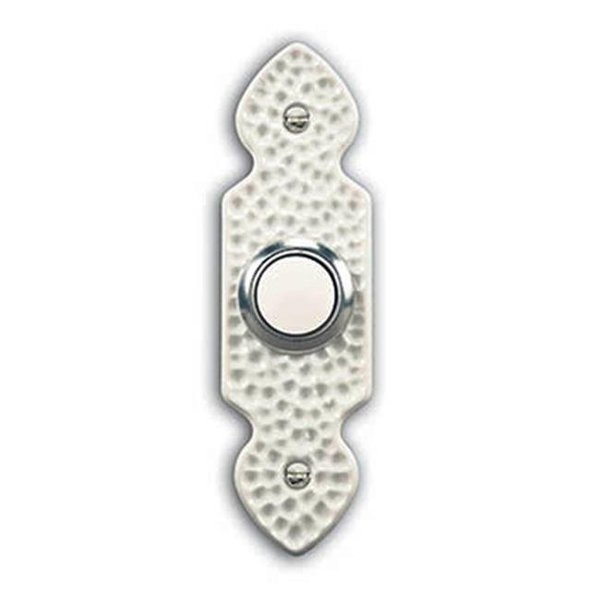 Heathco Heathco 228100 Wired Push Button Doorbell - White Finish 228100